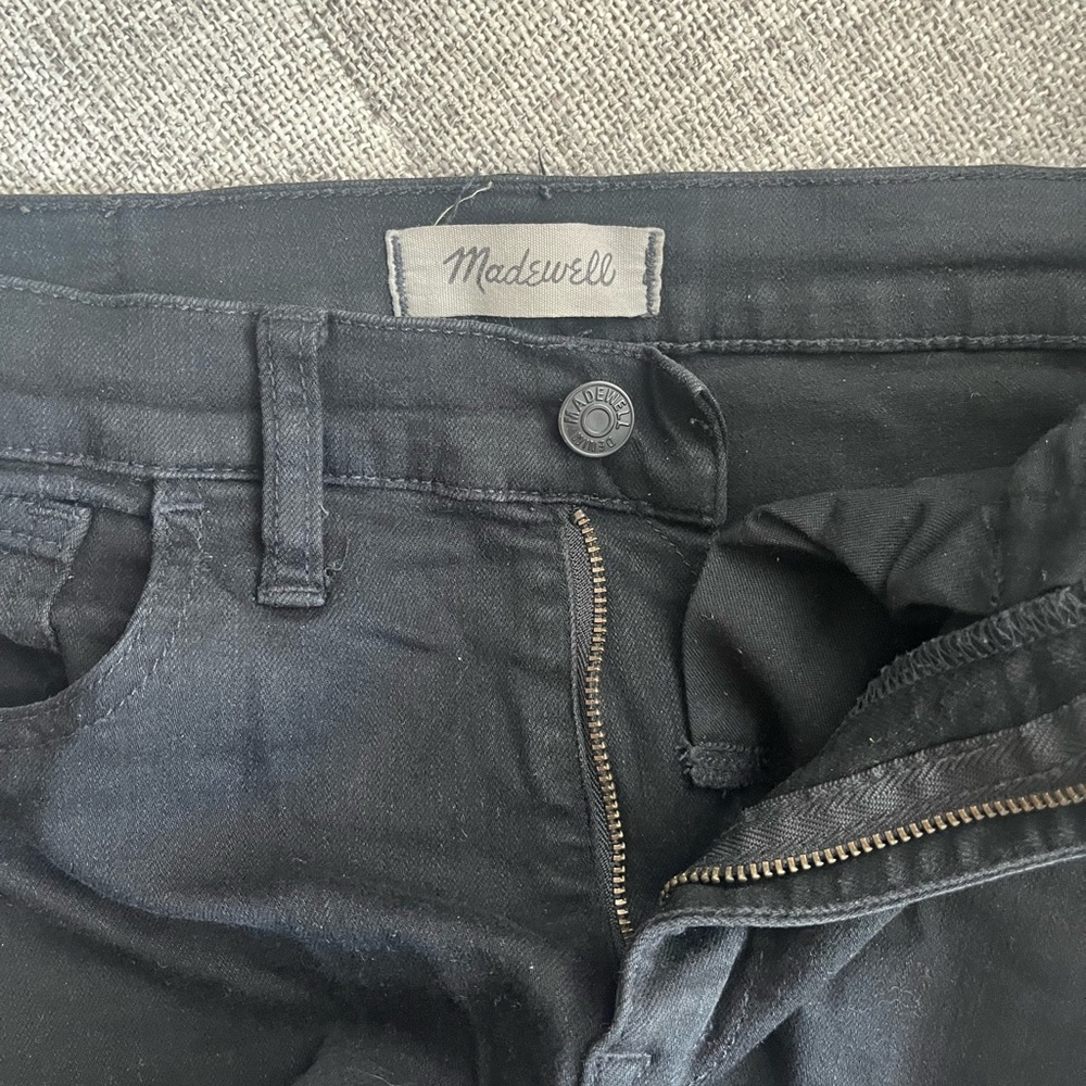 Madewell Roadtripper Black jeans 28